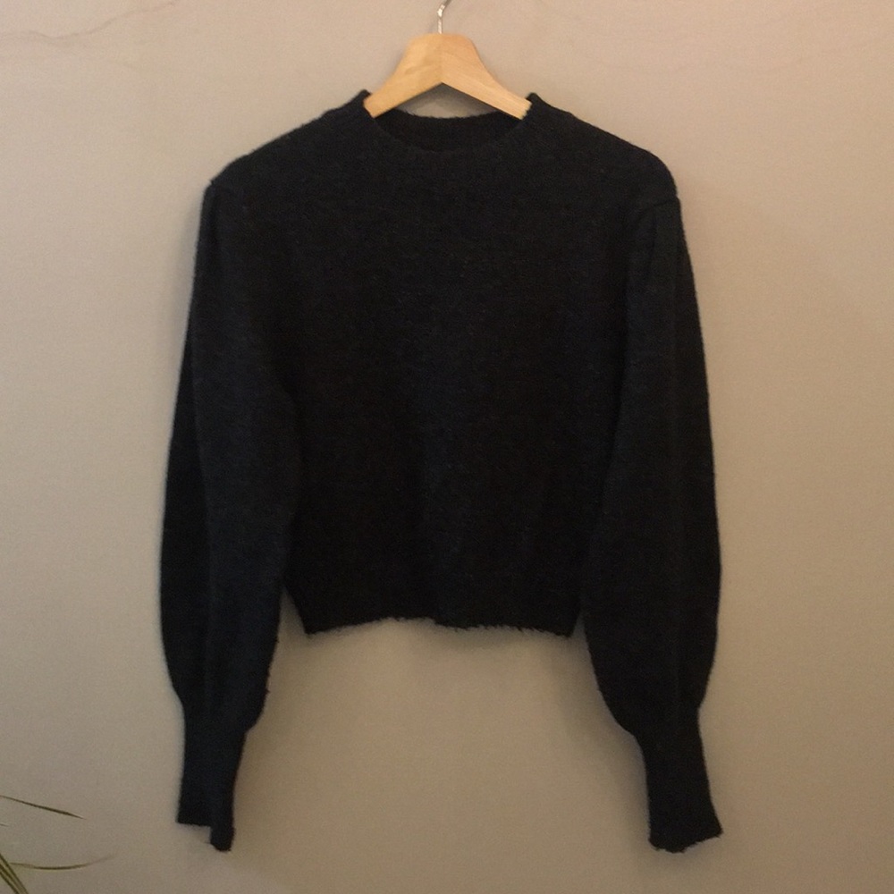Navy sweater